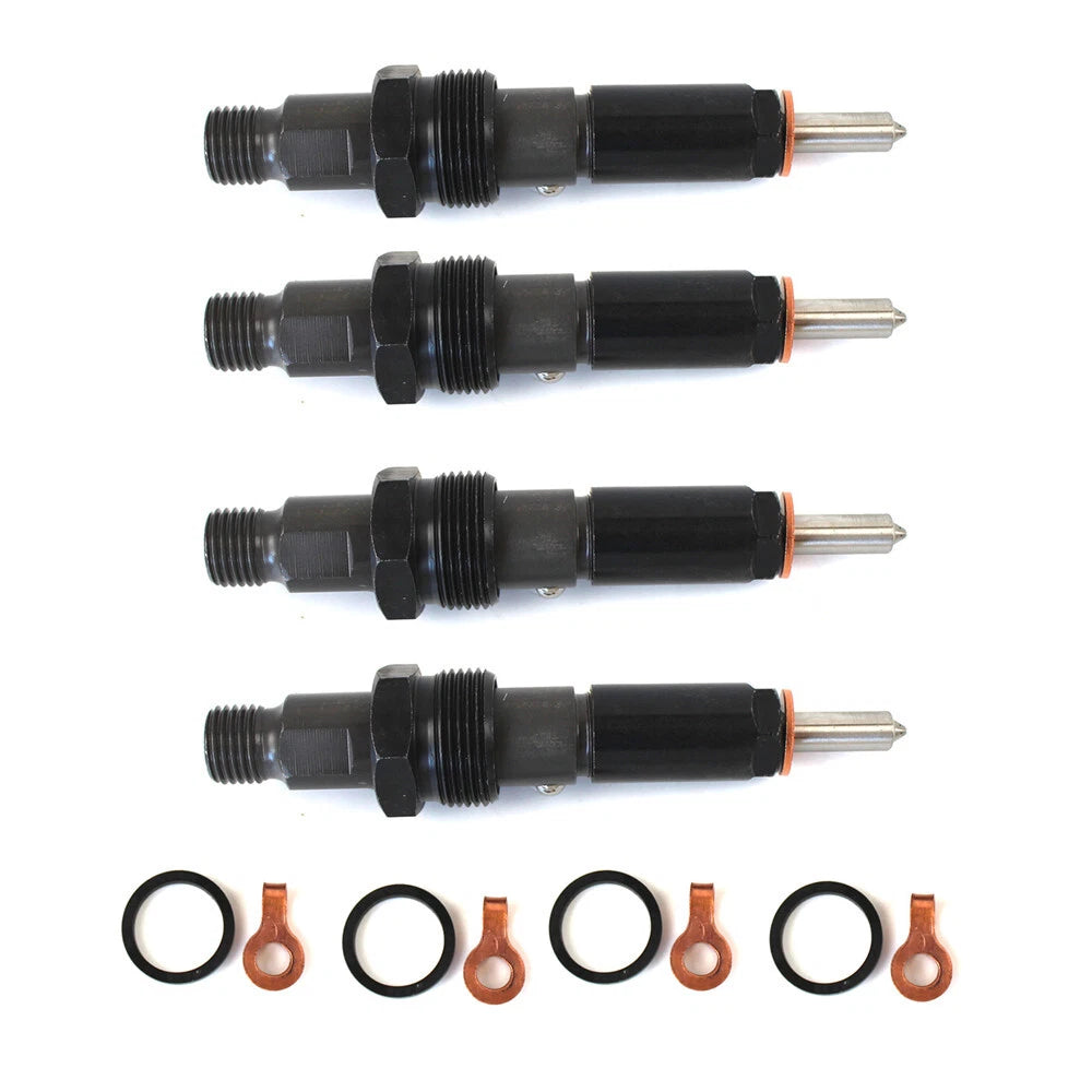 Set of 4 Fuel Injectors for Cummins 4BT 3.9L Diesel Engine (OEM 3932123)