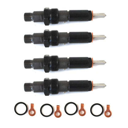 Set of 4 Fuel Injectors for Cummins 4BT 3.9L Diesel Engine (OEM 3932123)