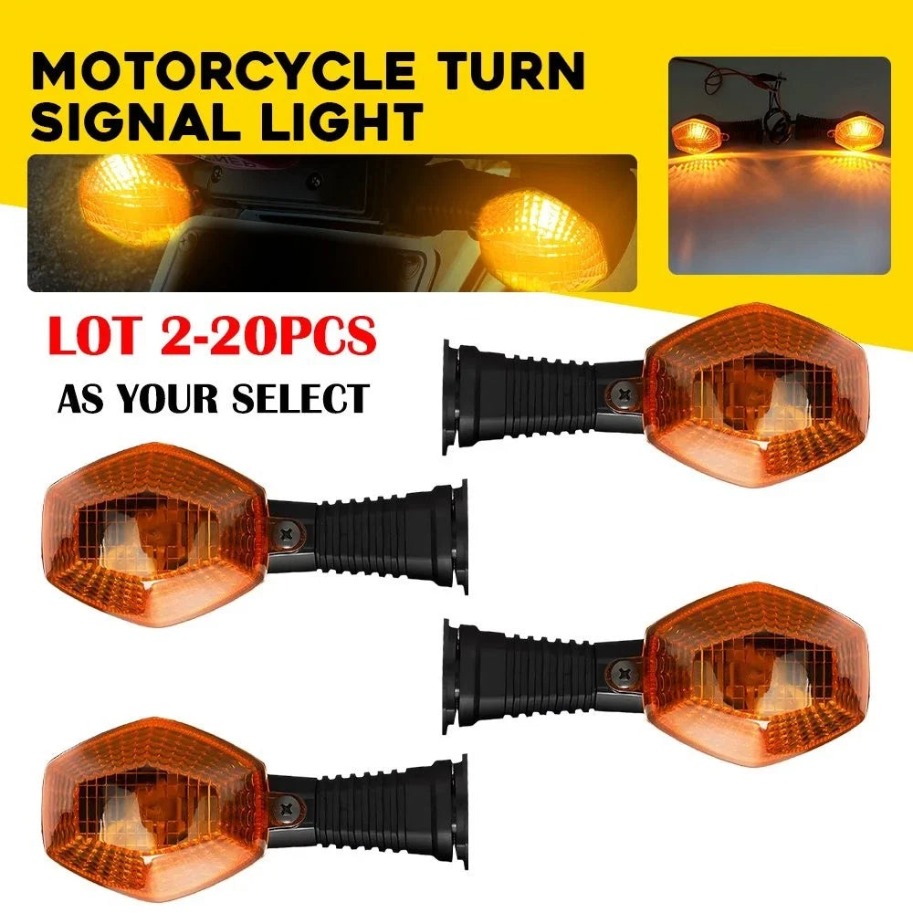 2X Turn Signal Light Blinker for Suzuki SV650N SV650S SV1000 SFV650 DL1000 (2003–2019)
