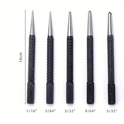 5-Piece Center Punch Set for Hole Positioning