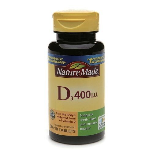 Nature Made Vitamin D3 Supplement (2X 1000 IU)