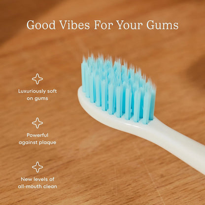 Replacement Brush Heads for Electric Toothbrush (Pack of 3)