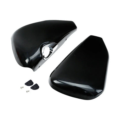 Black Battery Covers for Harley Sportster XL 883 XL1200 (2014–2021)