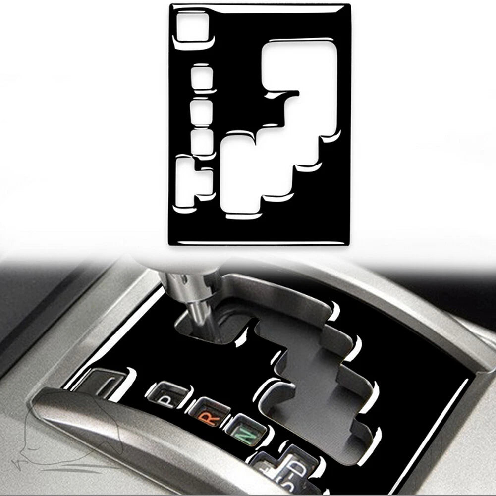 Piano Black Gear Shift Panel Cover for Toyota 4Runner (2010–2020)