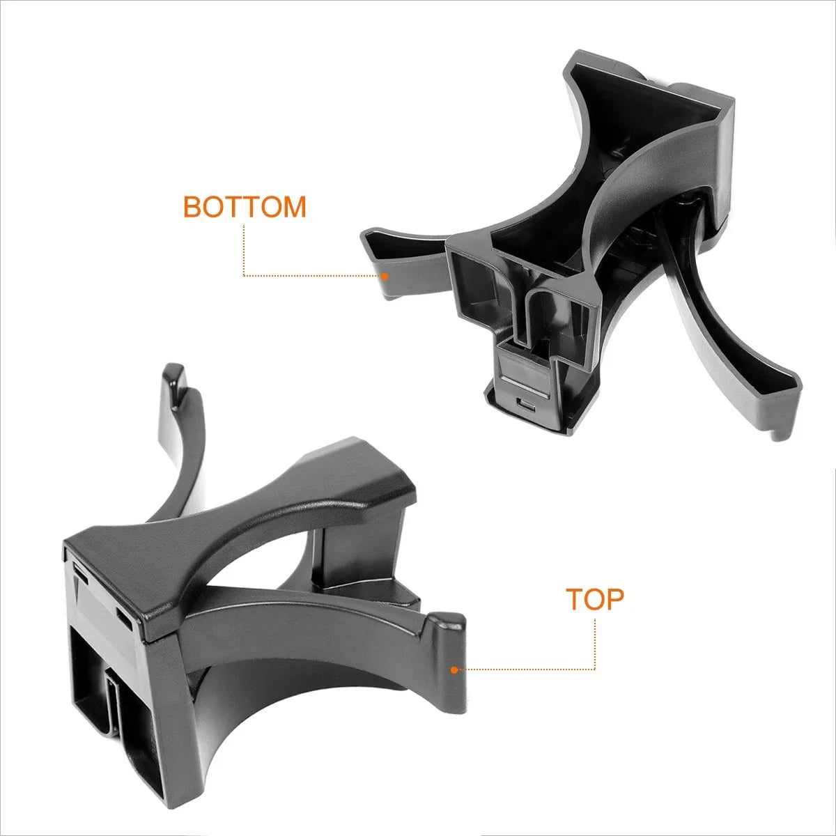 Cup Holder Insert Divider for Toyota Sequoia (2008–2016) & Tacoma (2005–2009)