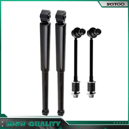 Set of 2 Rear Shock Absorbers & Sway Bars for Infiniti QX4 Nissan Pathfinder