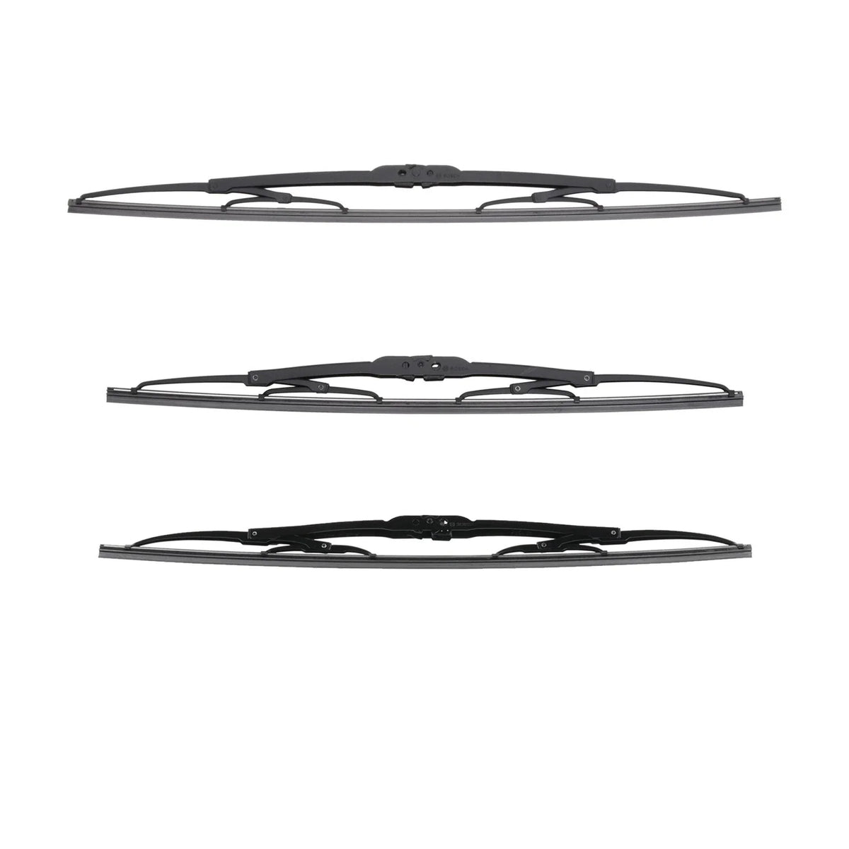 Set of 3 Bosch MicroEdge Windshield Wiper Blades for