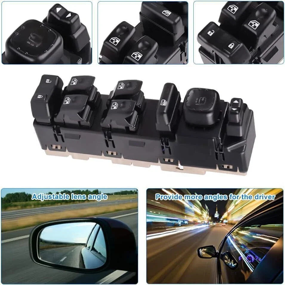 Left Master Power Window Switch for Chevrolet Avalanche 1500 (2003–2006)