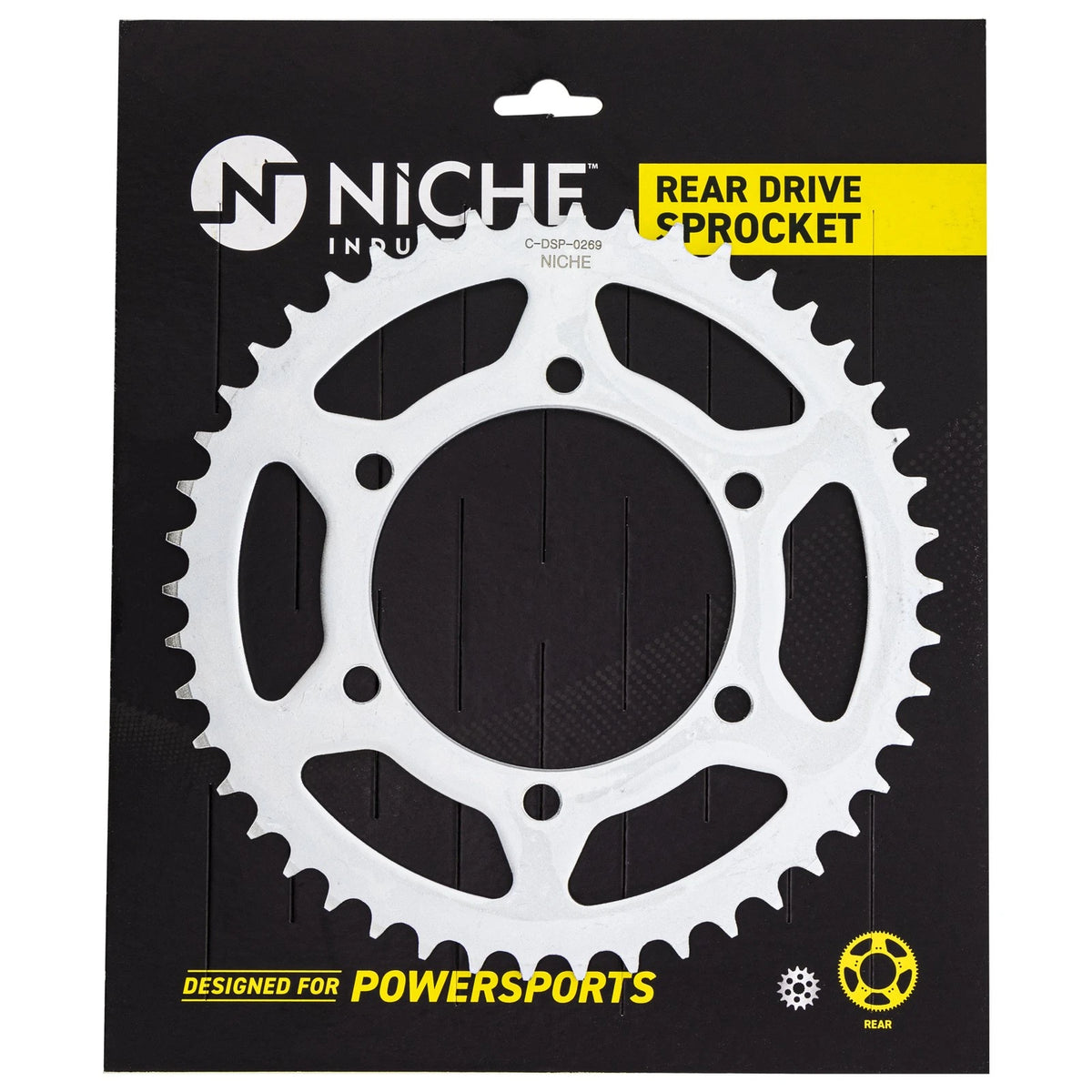 Sprocket Kit 16T Front & 46T Rear for Yamaha FZ6 (MK1003018, 5VX-25446-01-00, 5VX-17460-00-00)