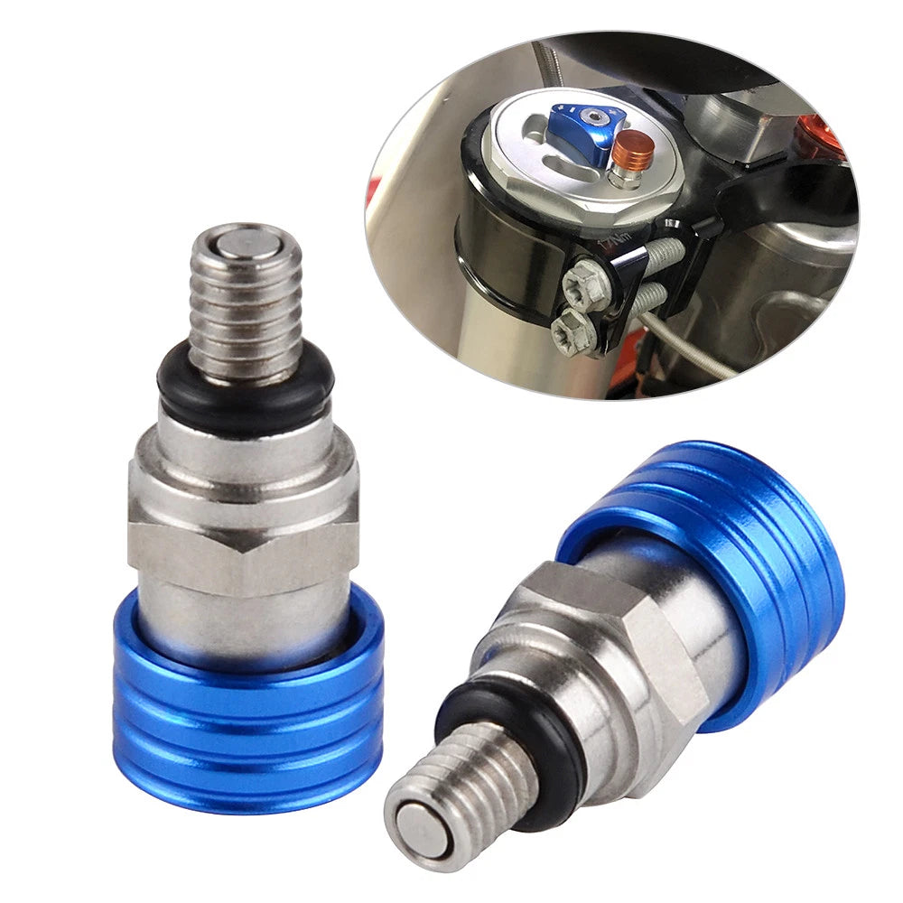 Fork Air Bleeder Valves for Yamaha YZ YZF WR WRF (1985–2023)