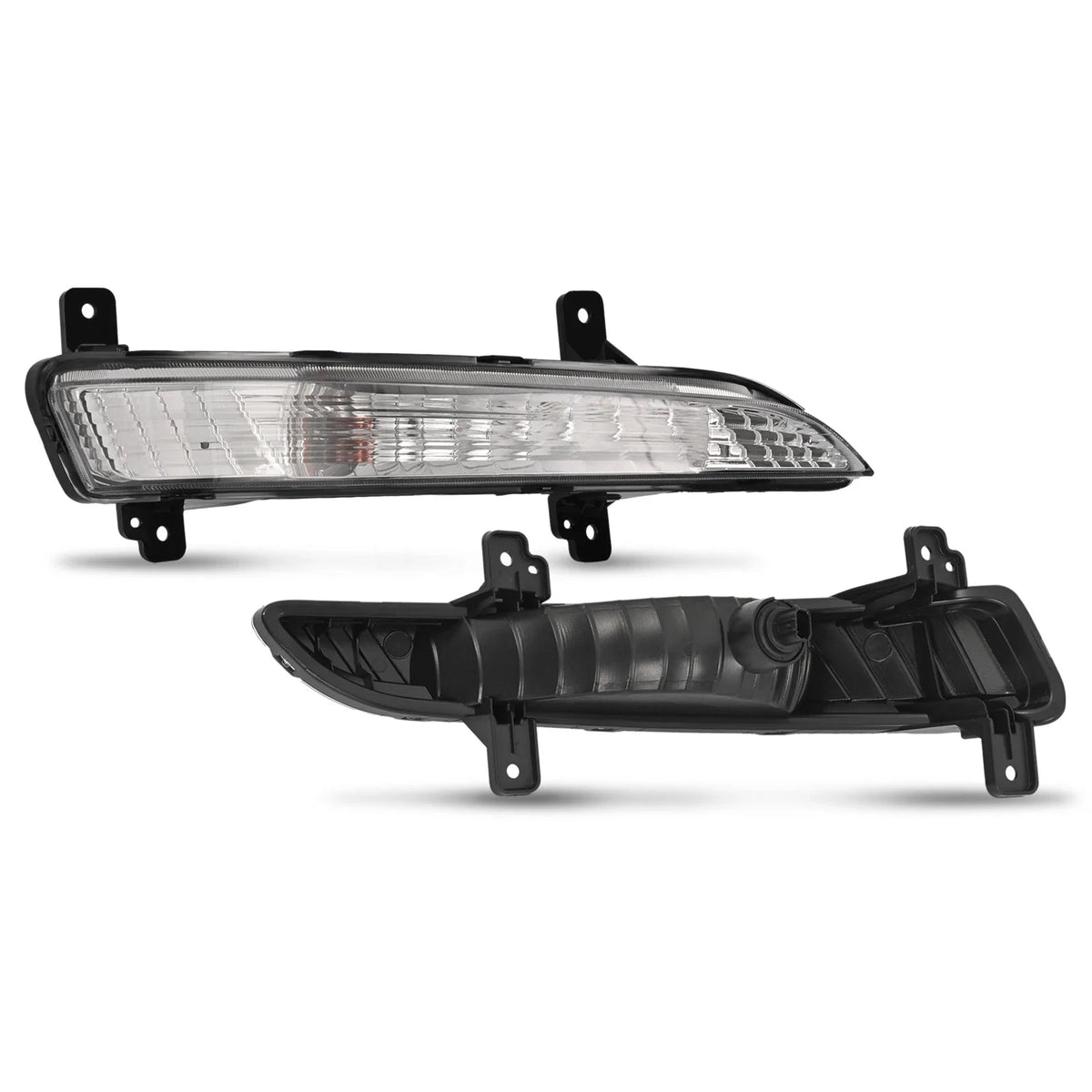 Pair of Turn Signal Light Lamps for Chevrolet Traverse (2013–2017) w/Bulb