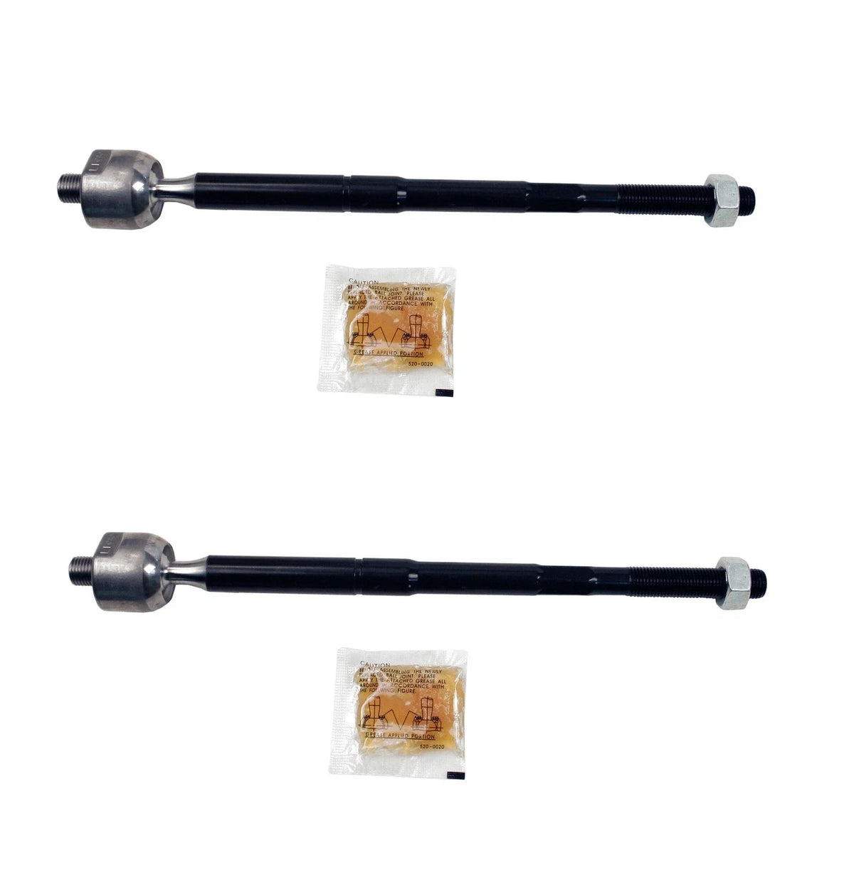 Set of 2 Inner Steering Tie Rod Ends Moog for Mazda CX-5 (2013–2016)