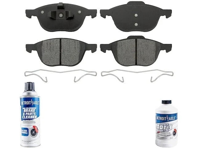 Front Brake Pad Set for Mazda 3 Sport (2009–2010, 2012) GP654HR