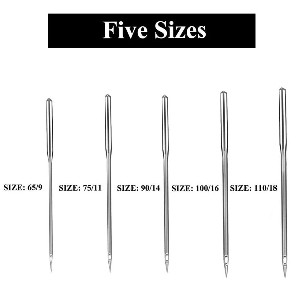 100PC Sewing Machine Needles for Singer (No Specific Years)