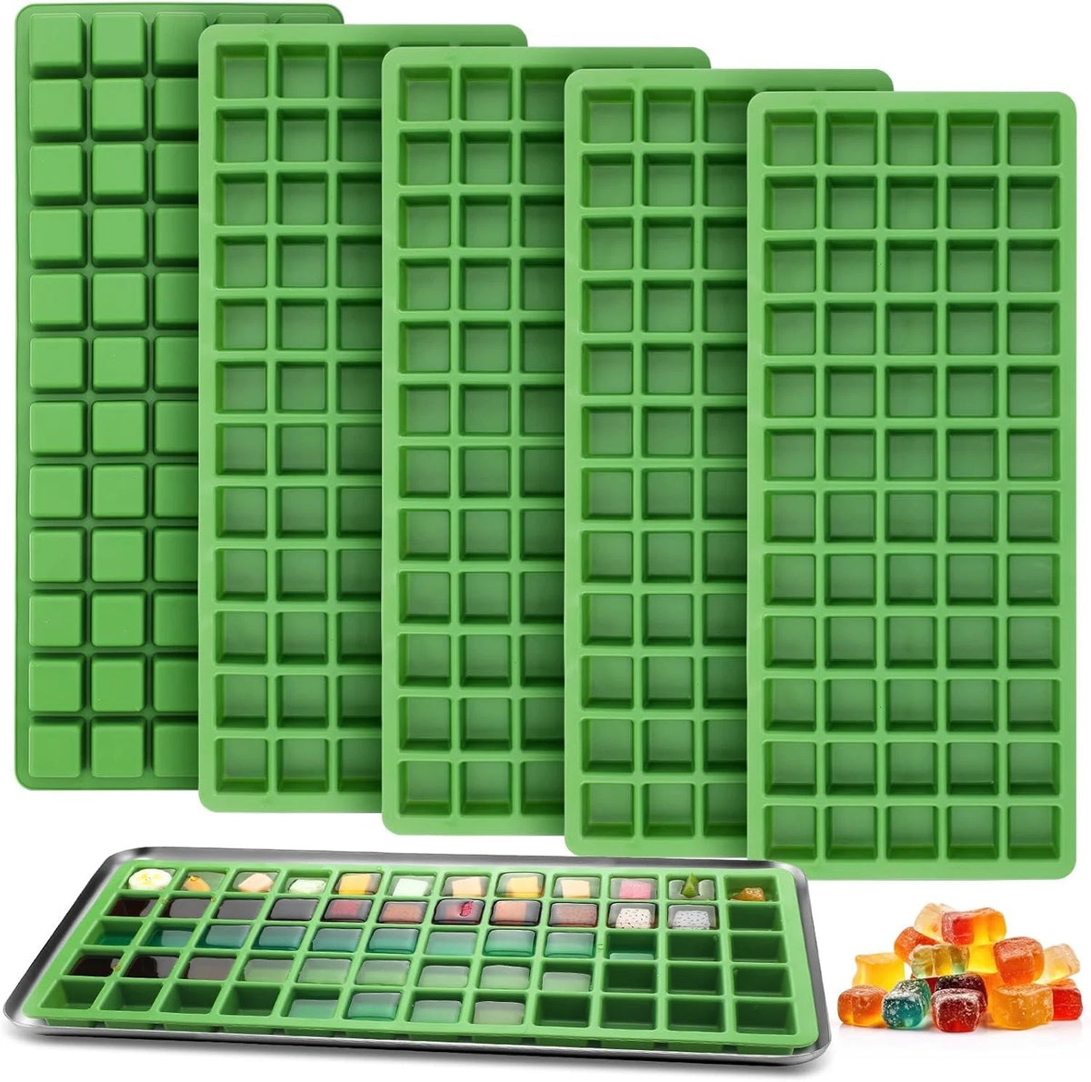 5 Pcs Silicone Food Molds for Harvest Right Freeze Dryer (Medium)