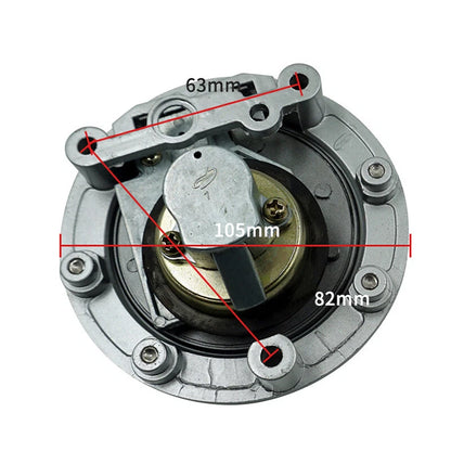 Fuel Gas Tank Cap for Yamaha MT09 FZ09 XVS1300 (2014–2016) 2 Key