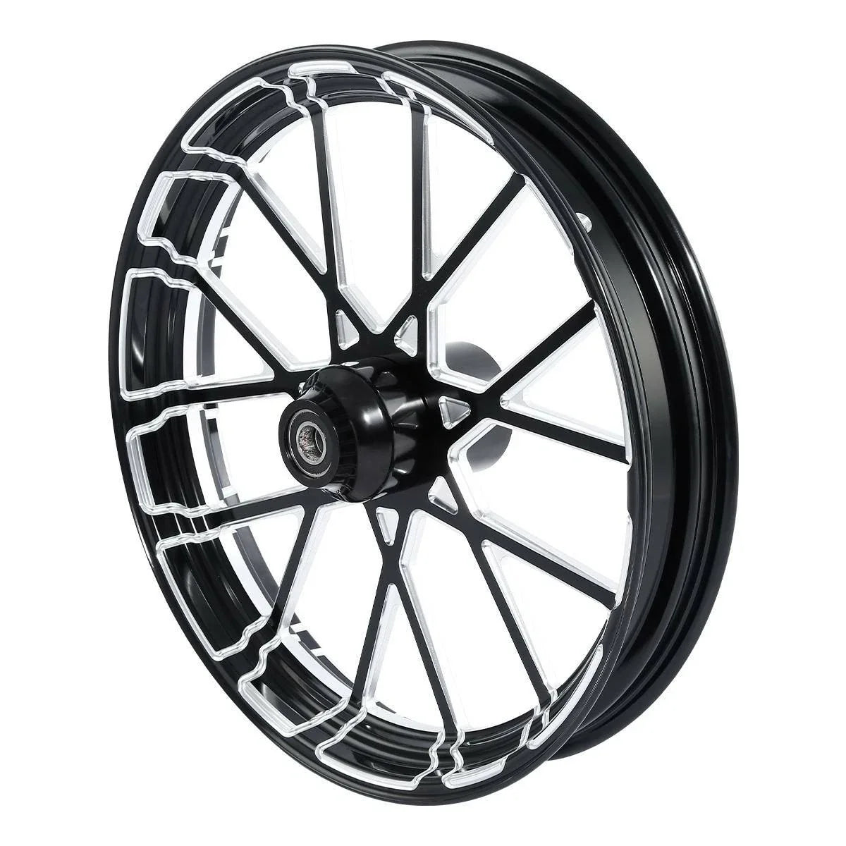 26" x3.5" CNC Front Wheel Rim & Hub for Harley Touring (1997–2021)