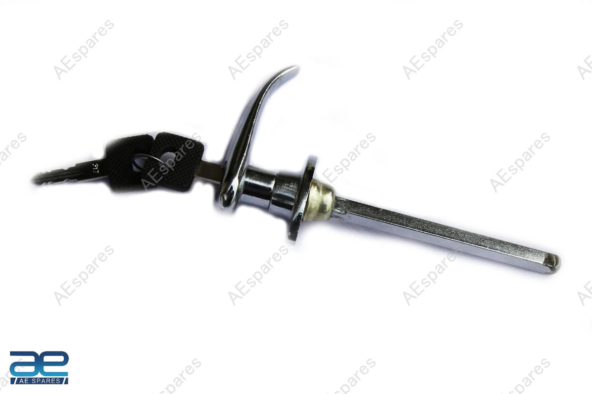 Set of 2 Chrome Door Handle Levers for Jeep CJ7 (1976–1980) 8128461-K2