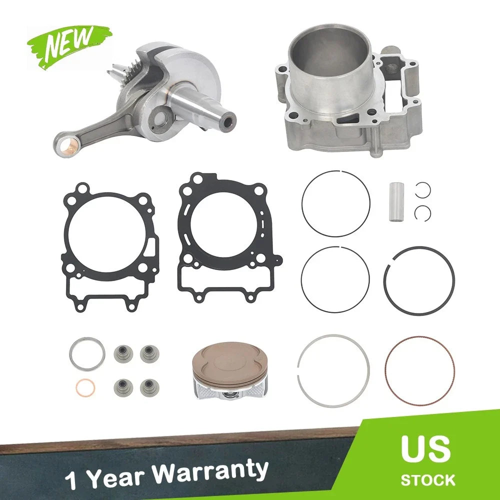 99mm Cylinder Sleeve Crankshaft Gaskets Rebuild Kit for Polaris RZR 570 (2012–2016)