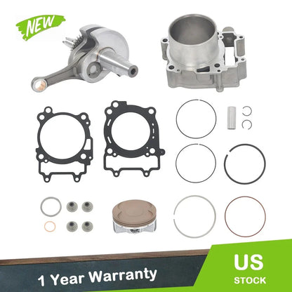 99mm Cylinder Sleeve Crankshaft Gaskets Rebuild Kit for Polaris RZR 570 (2012–2016)