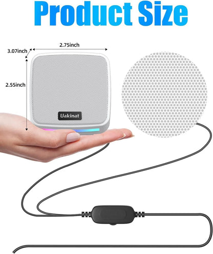 Uakinat USB Powered 3.5mm Aux Speakers for Desktop PC (No Part Numbers)
