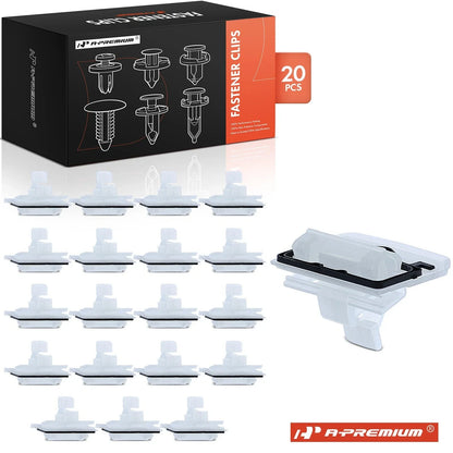 20Pcs Nylon Door Sill Clips for Mercedes-Benz W204 (2007–2014)
