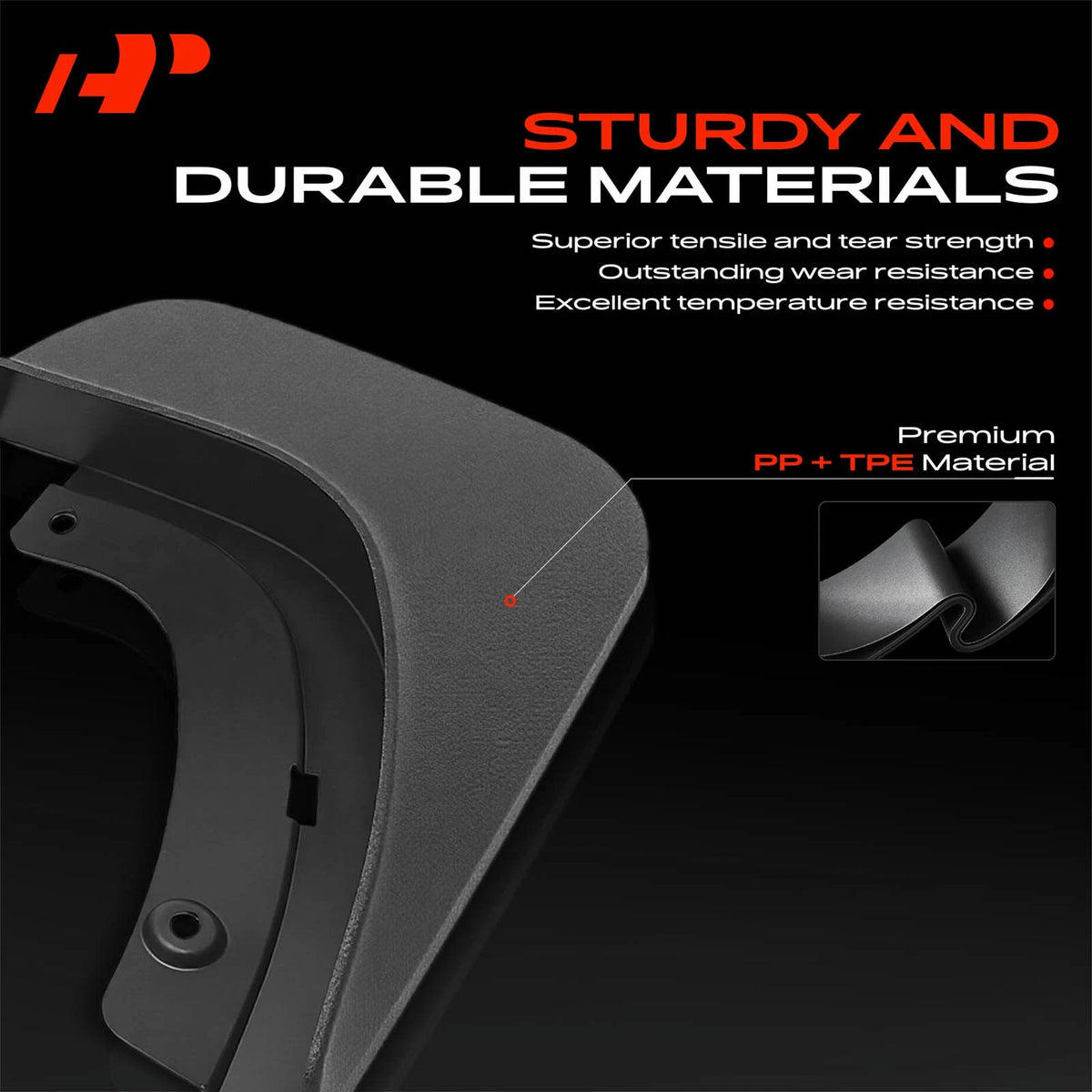 Set of 4 Mud Flaps Splash Guards for Jeep Grand Cherokee