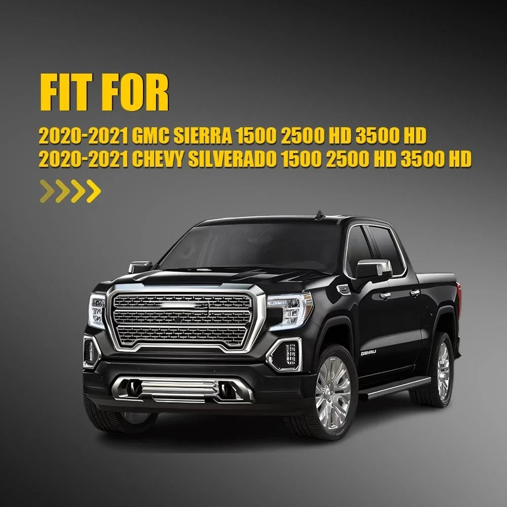 Heated Lower Mirror Glass Left for Chevy Silverado 2500HD 3500HD (2020–2021)