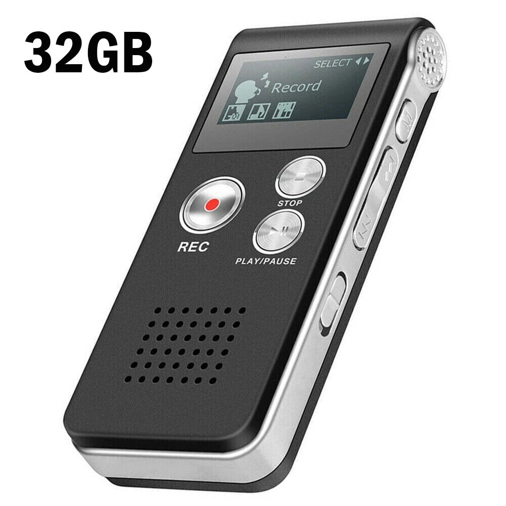 32GB Digital EVP Voice Activated Recorder for Ghost Hunting
