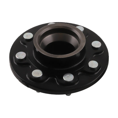 Set of 8 Steel & Cast Iron 6.5 Lug Wheels for Shipping Container (8000LB)