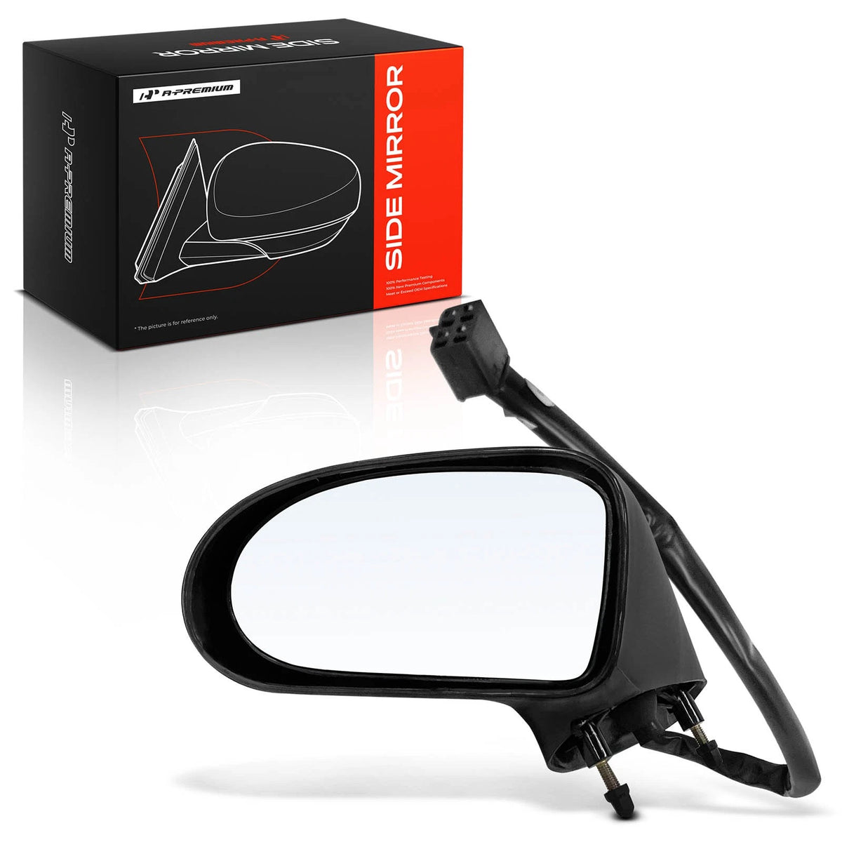 Driver Power Adjust Side Mirror for Buick LeSabre (25551197, GM1320138)