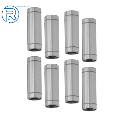 8X LM10LUU Linear Ball Bearings for CNC 3D Printer (10 × 19 × 55 mm)