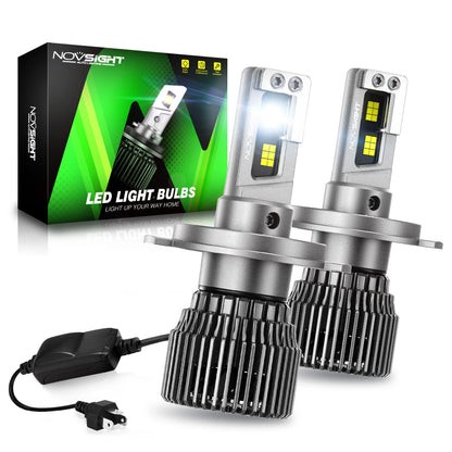 2X NOVSIGHT H4 HB2 9003 LED Headlight Bulb for (NOVA500N76H4)