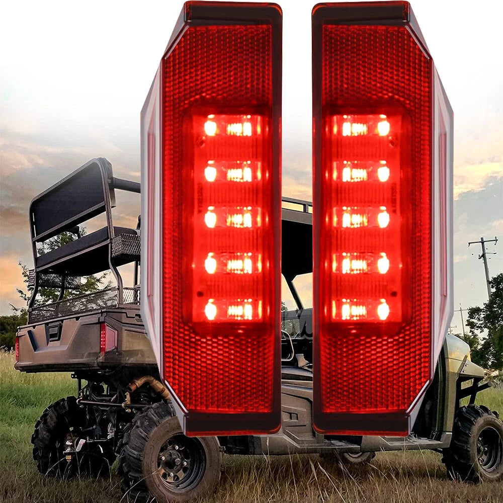 Set of 2 Red LED Tail Lights for Polaris General 1000 XP (2016–2023)