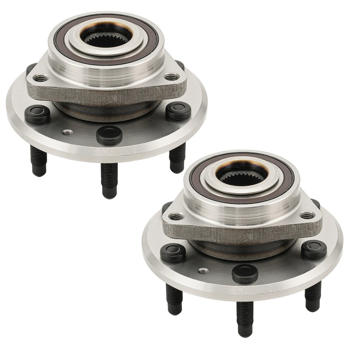 2x Front Wheel Bearing Hubs for Chevy Traverse Enclave GMC Acadia (2018–2019)