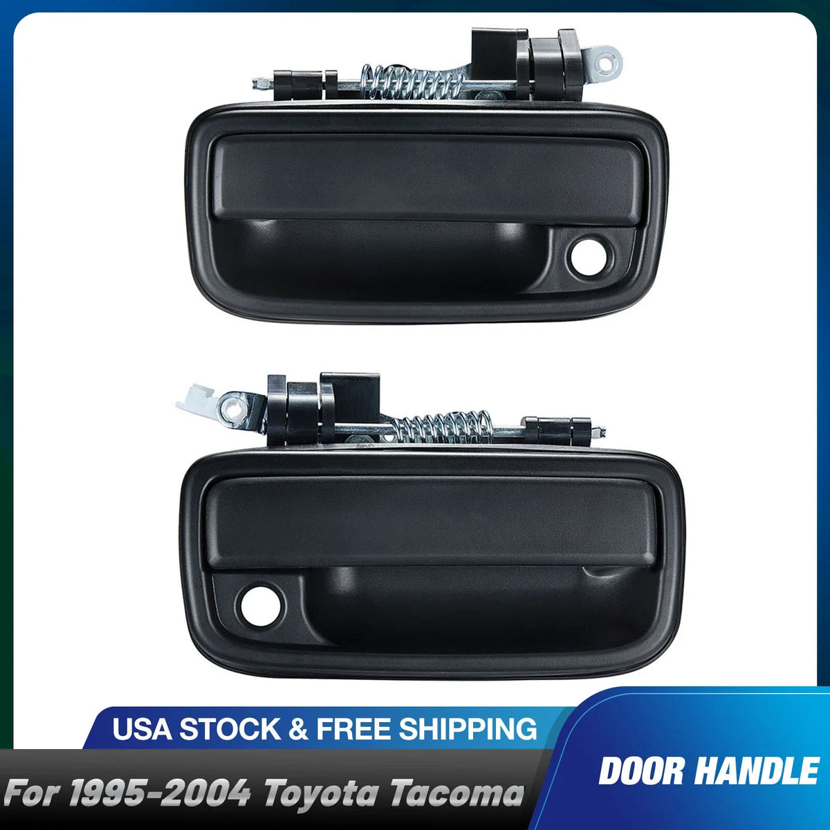 2X Exterior Door Handles for Toyota Tacoma (1995–2004)
