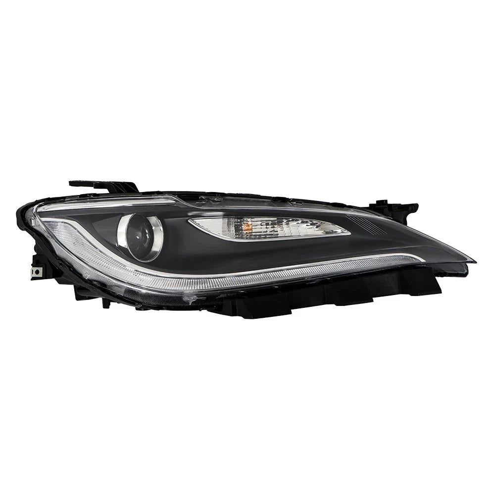 Passenger Side Headlight for Chrysler 200 (2016–2017) Halogen Clear