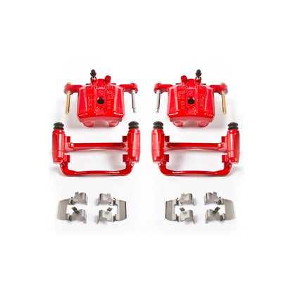 2X Powerstop Brake Calipers Set Rear for Mitsubishi Eclipse Galant (2006–2012) S3492
