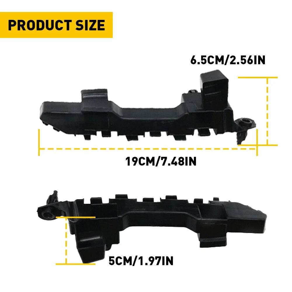 Set of 2 Front Bumper Retainer Brackets for Honda Accord (2018–2019)