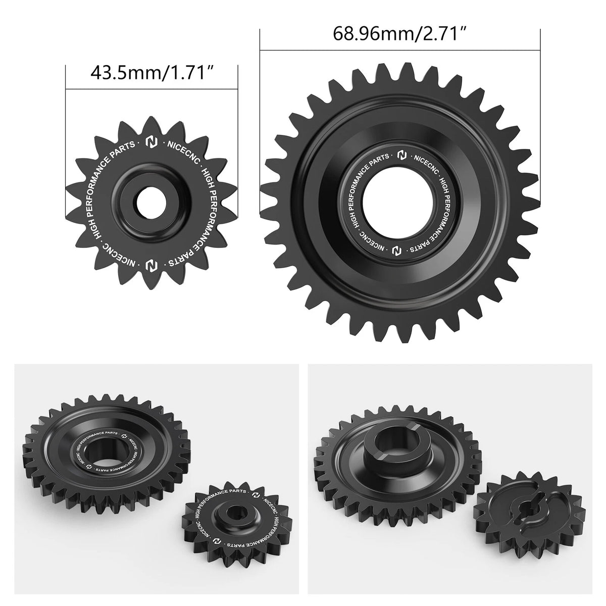 Engine Oil Pump Idler Gear Kit for KTM 450 SXF XCF (2016–2022) 500 XCF-W (2020–2022)