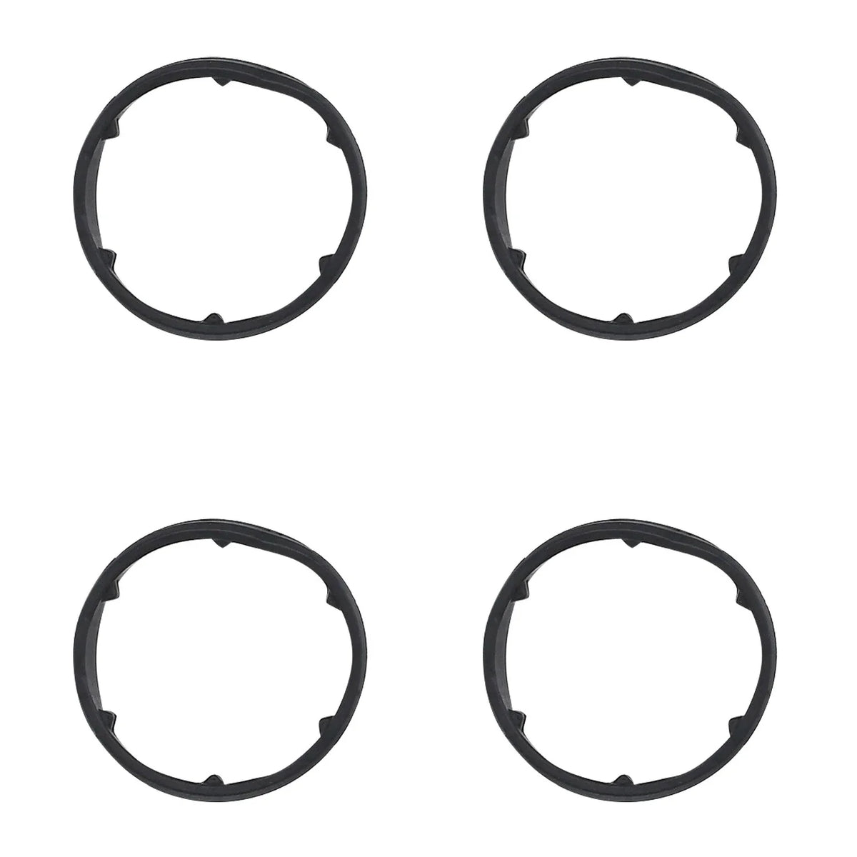 4pc Engine Oil Cooler Seal Kit for Audi Q7 Q8 RS5 S5 Sportback, Porsche Cayenne Macan