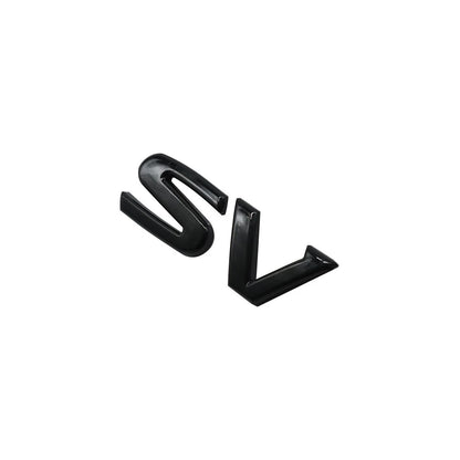 3D Gloss Black Deck Lid Badge for Altima SV (2016–2018) Tailgate Emblem