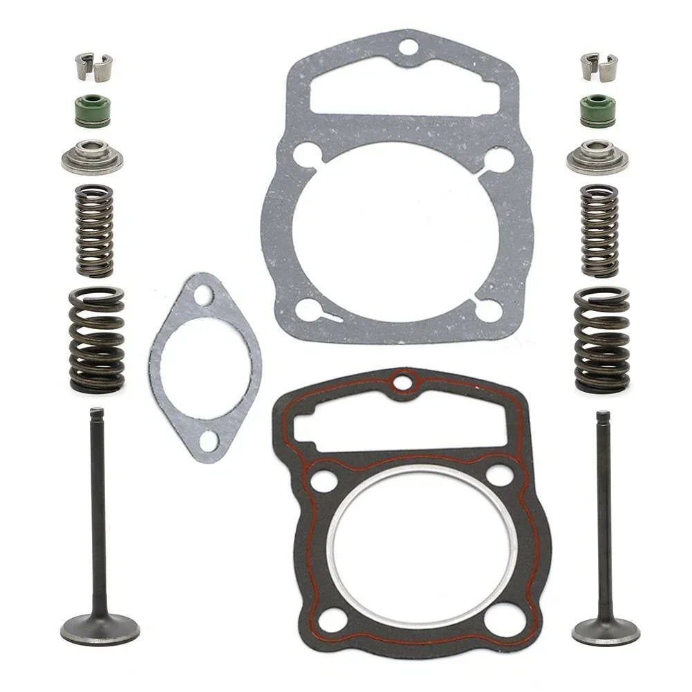 Cylinder Head Intake Exhaust Valve Gasket Spring Kit for Honda CRF150F (2003–2005)