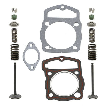 Cylinder Head Intake Exhaust Valve Gasket Spring Kit for Honda CRF150F (2003–2005)