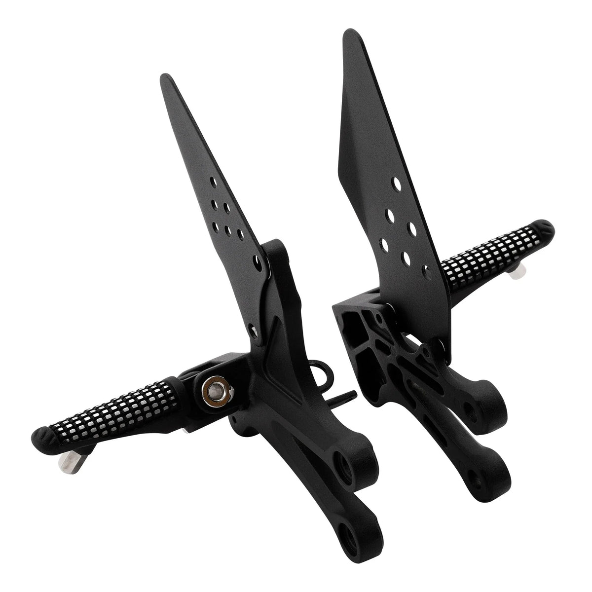 Front Rider Foot Pegs Footrest Brackets for Kawasaki Ninja ZX10R (2004–2005)