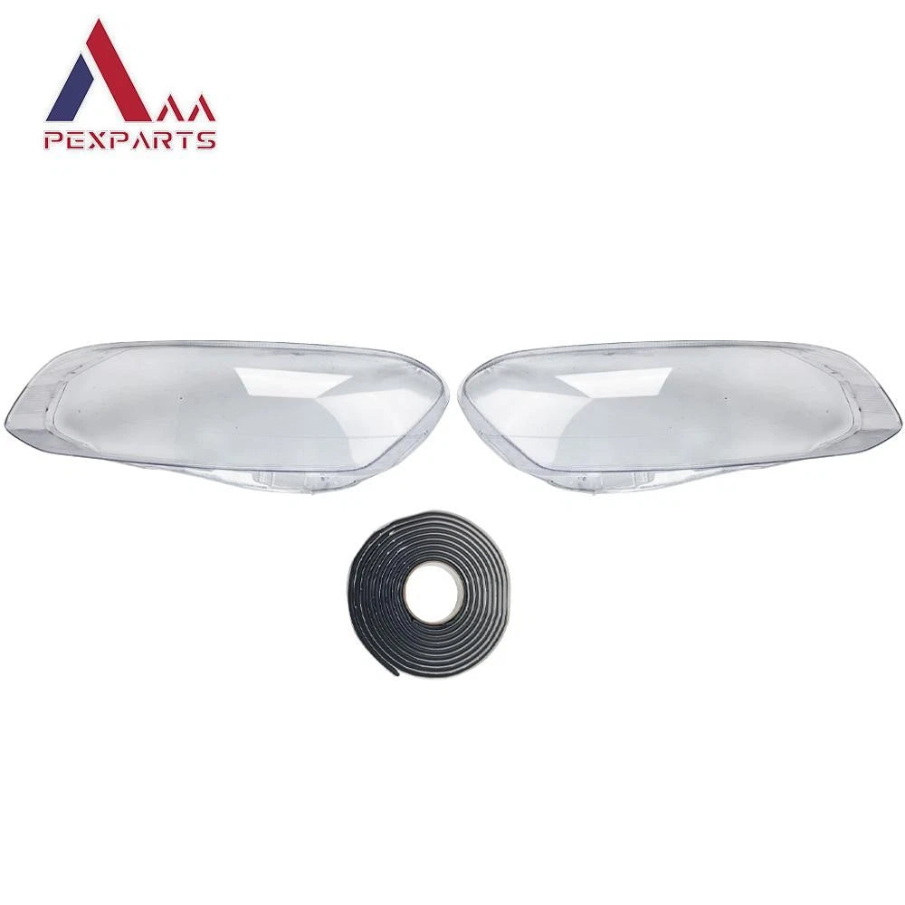 Pair Headlight Lens Cover for Volvo XC60 (2014–2017)