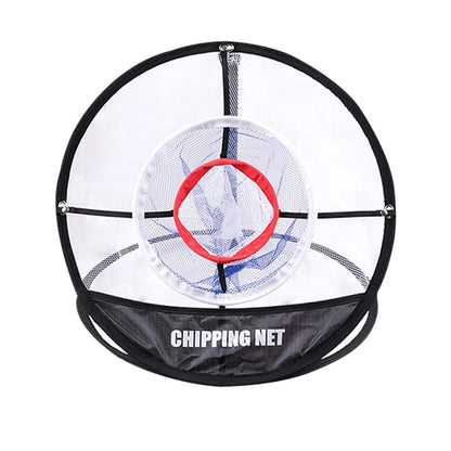 Chipping Net for Golf Practice (33"x28", Pop Up, Black/Green)