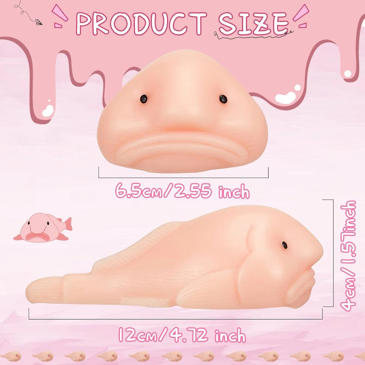 Wettarn Blobfish Stress Relief Toy for Teens (2023)