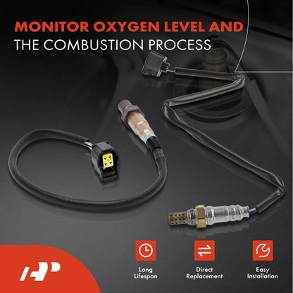2X O2 Oxygen Sensors for Mercedes-Benz GL450 ML550 (2007–2012)