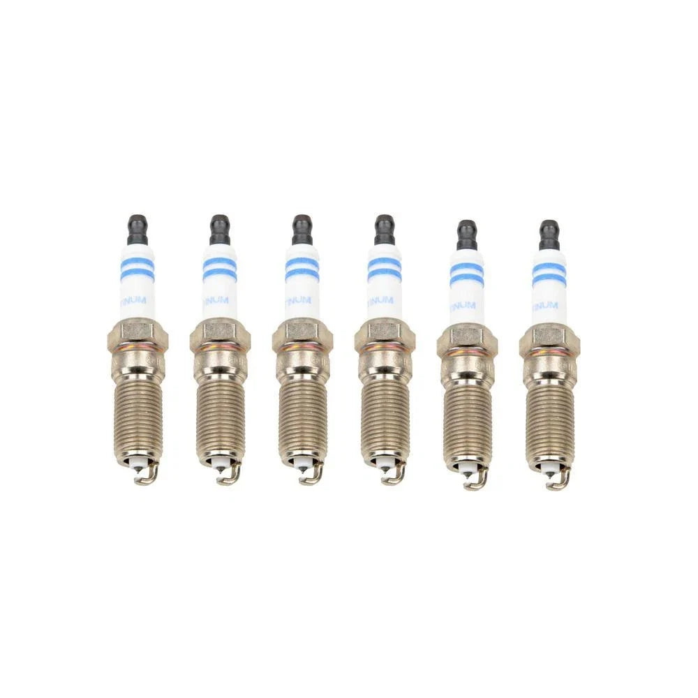 Set of 6 Bosch Platinum Spark Plugs for Ford Freestar (2004–2005)
